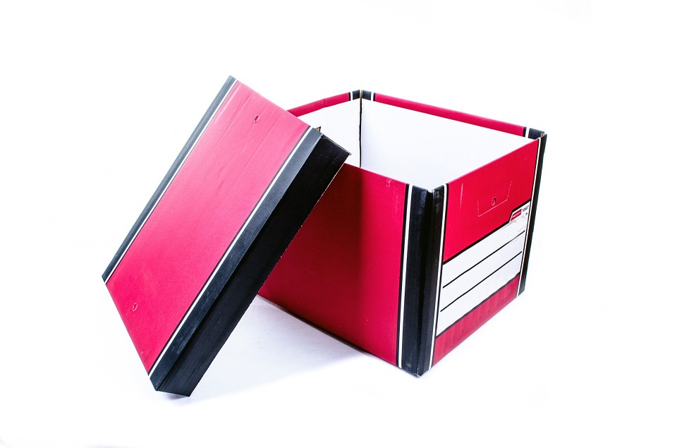 opened box